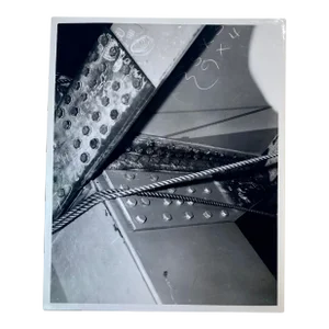 1972 Architectural Black and White Original Archival Glossy Photograph