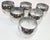 Silver Dorothy Thorpe Style Lowballs- Set of Six For Sale - Image 8 of 13