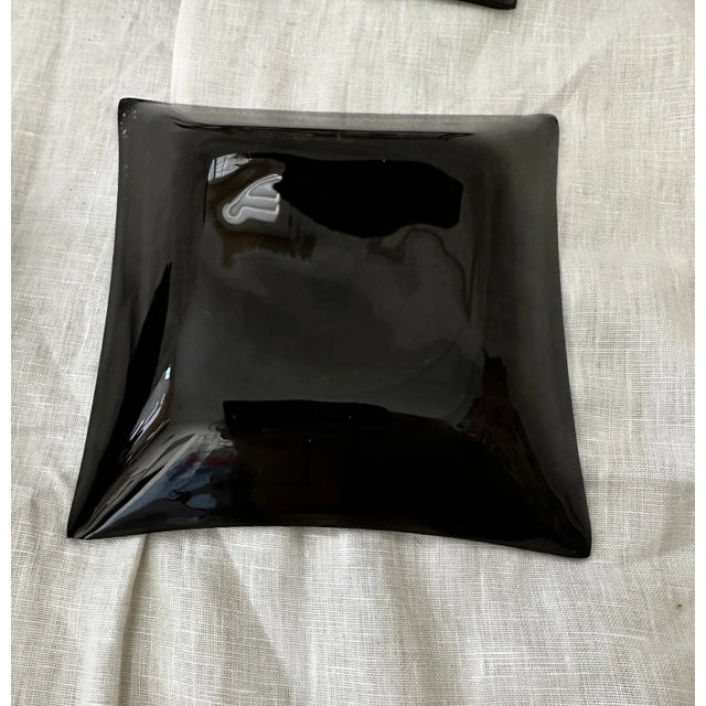 1960s Dan Baird Glass Trinket Dish For Sale - Image 5 of 6