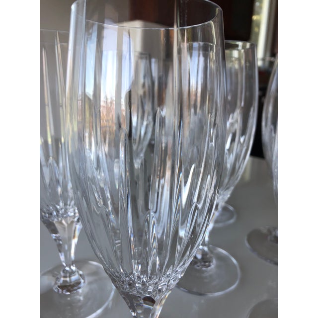 Mikasa Arctic Lights Crystal Iced Tea Glasses Set of 9 Chairish