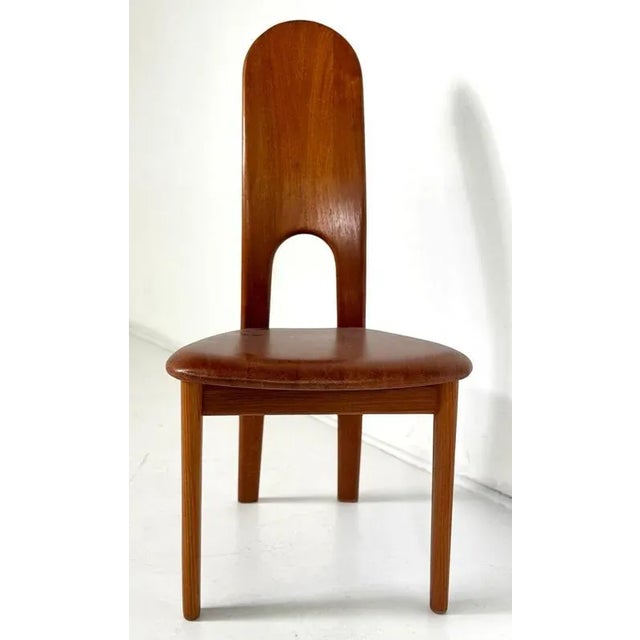 Wood Mid-Century Modern Scandinavian Chairs, Set of 10 For Sale - Image 7 of 8