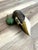This is a mid 20th century hand-painted wood duck-shaped lint brush. The wooden duck figure has nice detailing with a...