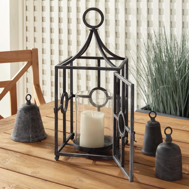 Contemporary Terrazza Outdoor Candleholder For Sale - Image 3 of 5