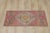 Traditional 1970s Turkish Vintage Geometric Desing Red Oushak Rug For Sale - Image 3 of 9