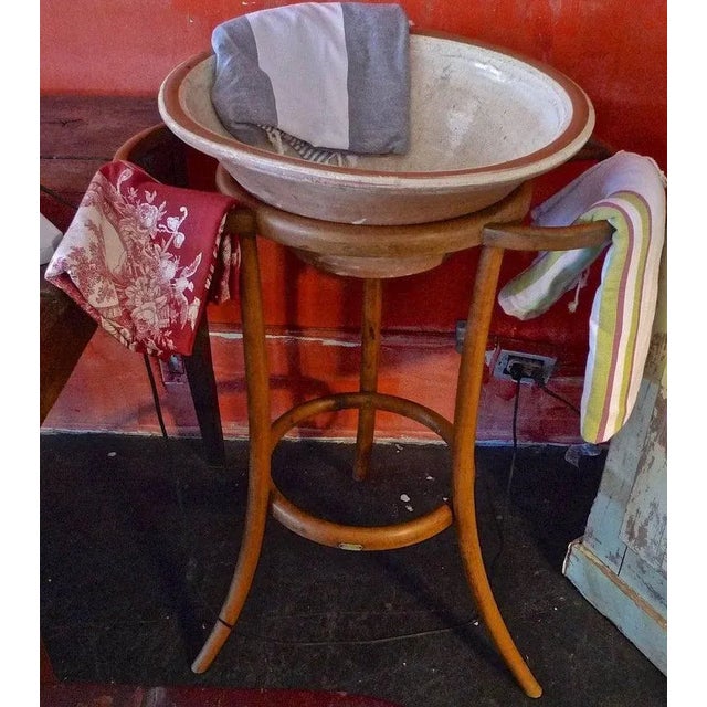 19th Century French Bentwood Wash-Stand For Sale - Image 12 of 13