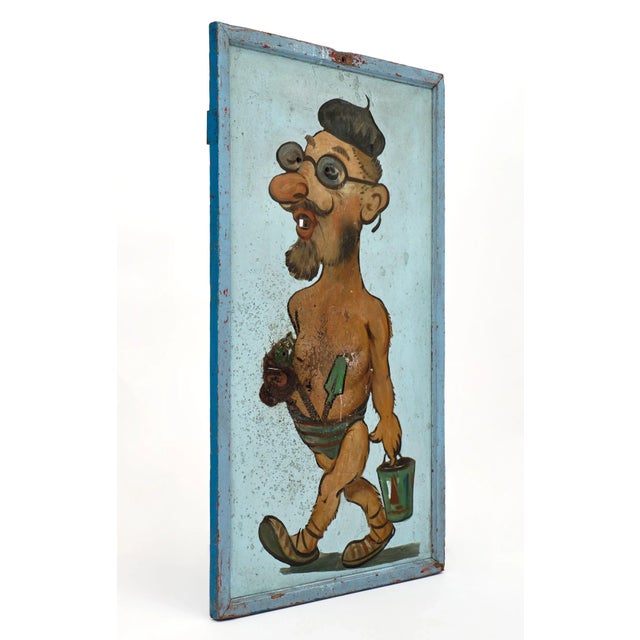 French French Vintage Painted Shooting Targets - Set of 3 For Sale - Image 3 of 11