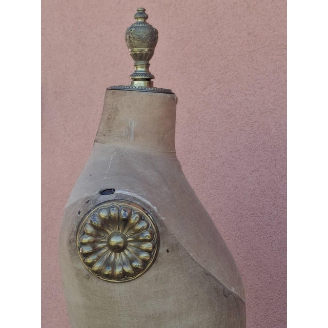 Parisian Dressmaker Bust from Maison Girard, 19th Century For Sale - Image 4 of 6