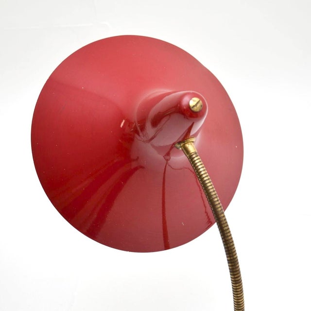 Gold Vintage French Table Lamps, 1950s, Set of 2 For Sale - Image 8 of 11