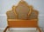 French Antique Gold Gilt Queen Size Cane Back Bed For Sale - Image 3 of 16