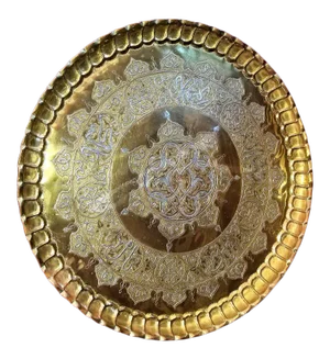 19th Century Syrian Damascene Charger