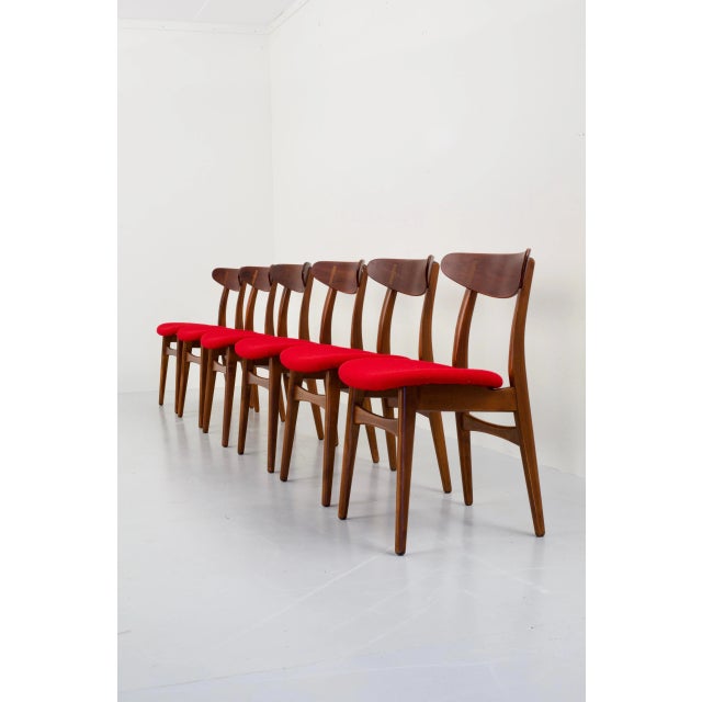 Chairs CH30 by Hans Wegner, Set of 3 For Sale - Image 6 of 11