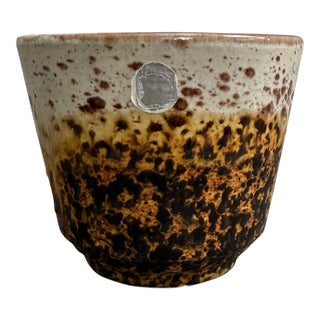 Vintage Planter Dumler & Breiden Fat Lava Glaze Ceramic Pottery German Brutalist Mid Century Modern For Sale