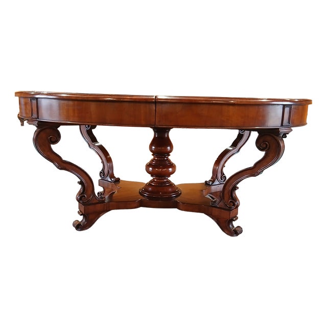 Oval Basket Table, 1960s For Sale