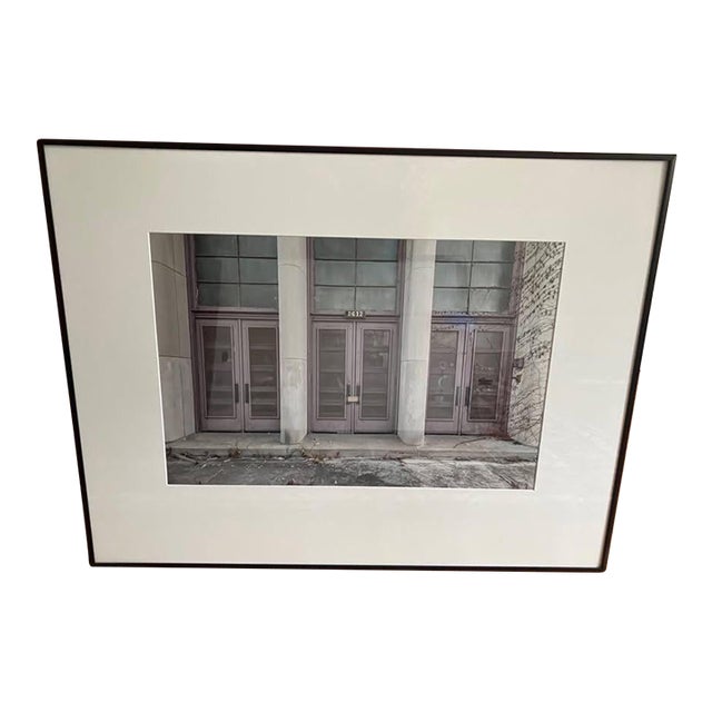Contemporary Photograph - "Closed School, St. Louis Mo" by Brad Gutierrez American (B. 1980) For Sale