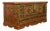 Antique 19thC Zanzibar Omani Teak & Brass Stud & Copper Clad Dowry Chest 1890 For Sale
