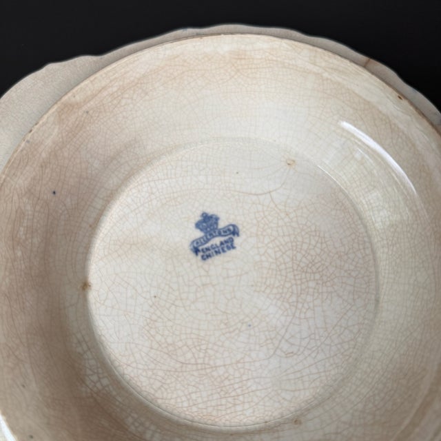 Allerton's of England Chinese Fine China Covered Vegetable Bowl For Sale - Image 14 of 16