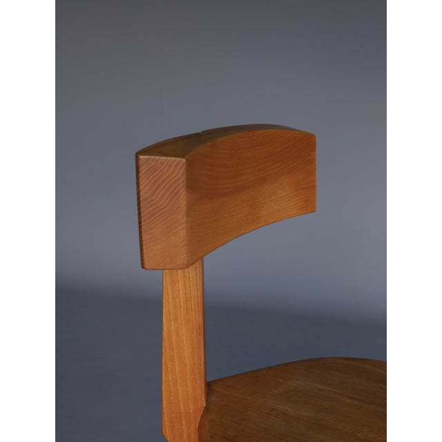 Elm S34 Chair from Pierre Chapo, 1980s For Sale - Image 13 of 18