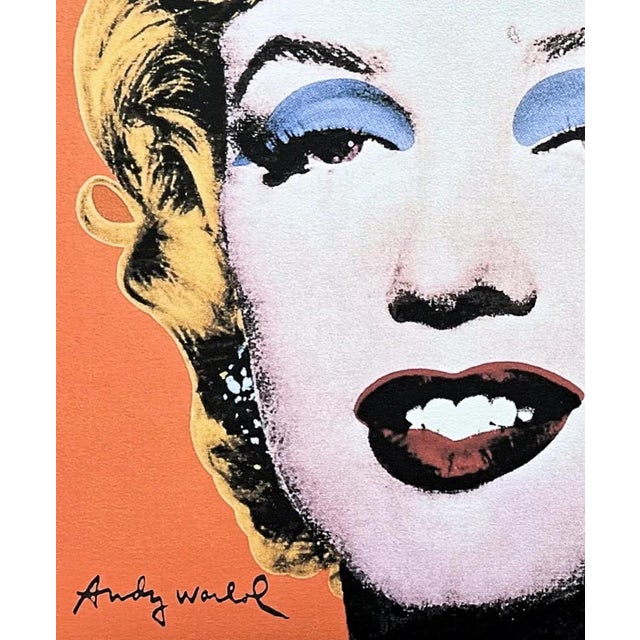After Andy Warhol, Marilyn Monroe Orange, 1980s, Print For Sale - Image 3 of 6