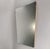 Large Gio Ponti-style mirror, Italian design from the 1950s. Wooden base, original antique mirror, brass supports....