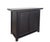 Chinese Rich Black 2-Door Side Cabinet For Sale - Image 3 of 6