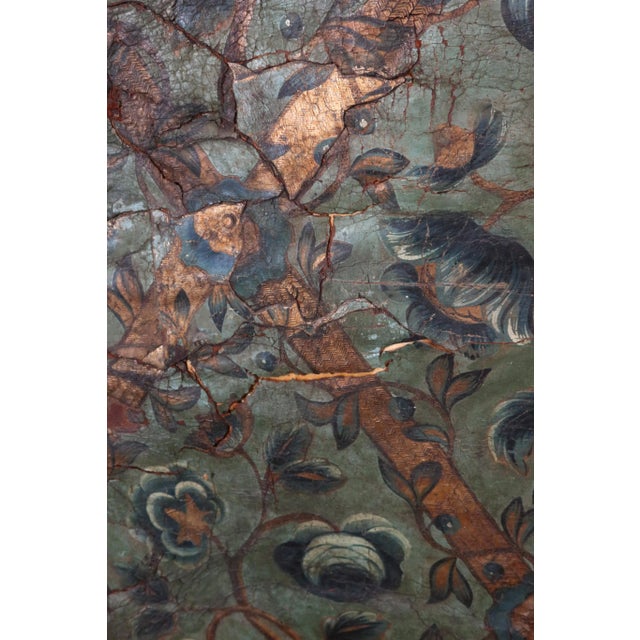 Brown Antique Cordoba Leather Screen, 1600s For Sale - Image 8 of 16