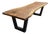 Live Edge Single-Slab Monkeypod Conference Table For Sale