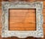 Rococo Antique 18th Century French Louis XVI Gray Painted Carved Wood Picture Frame For Sale - Image 3 of 13