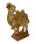 Chinese Clear Crystal Glass Vintage Dusty Finish Camel Figure For Sale - Image 5 of 7
