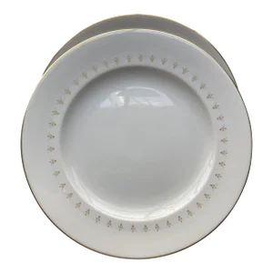 Vintage Syracuse China " First Love " Pattern Dinner Plates- Set of 4