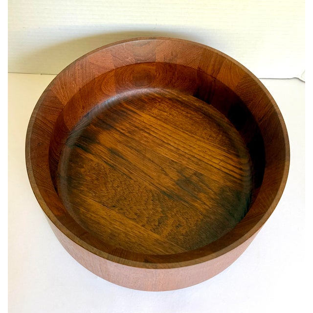1970s 1970s Jens Quistgaard for Dansk Sculptural Teak Serving Bowl For Sale - Image 5 of 10