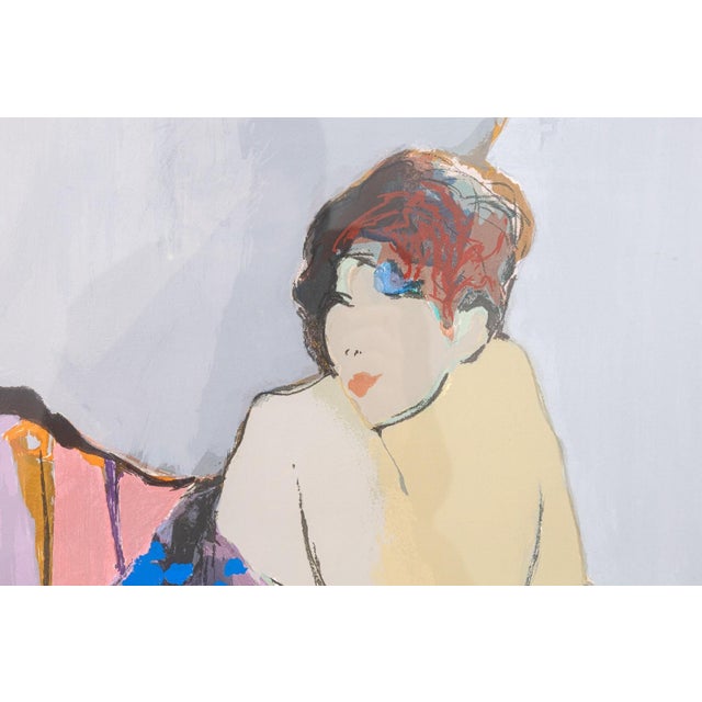 1990s Itzchak Tarkay - Temptation, 1990 Signed Contemporary Serigraph on Paper 2/300 For Sale - Image 5 of 7
