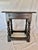 This 18th Century English Oak Joint Stool dates back to the 1700's. The piece is crafted with pegged mortise and tenon...