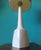 Danish Tall Table Lamp in White Stoneware, 1965 For Sale - Image 3 of 7