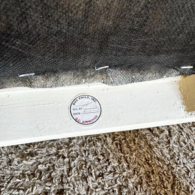 Ming Style Tessellated Stone Arm Chair With Brass Inlay - Maitland Smith Style For Sale - Image 9 of 12