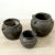 Early 20th Century Early 20th Century Vintage Gray Ceramic 8" Water Vase With Four Handles For Sale - Image 5 of 7