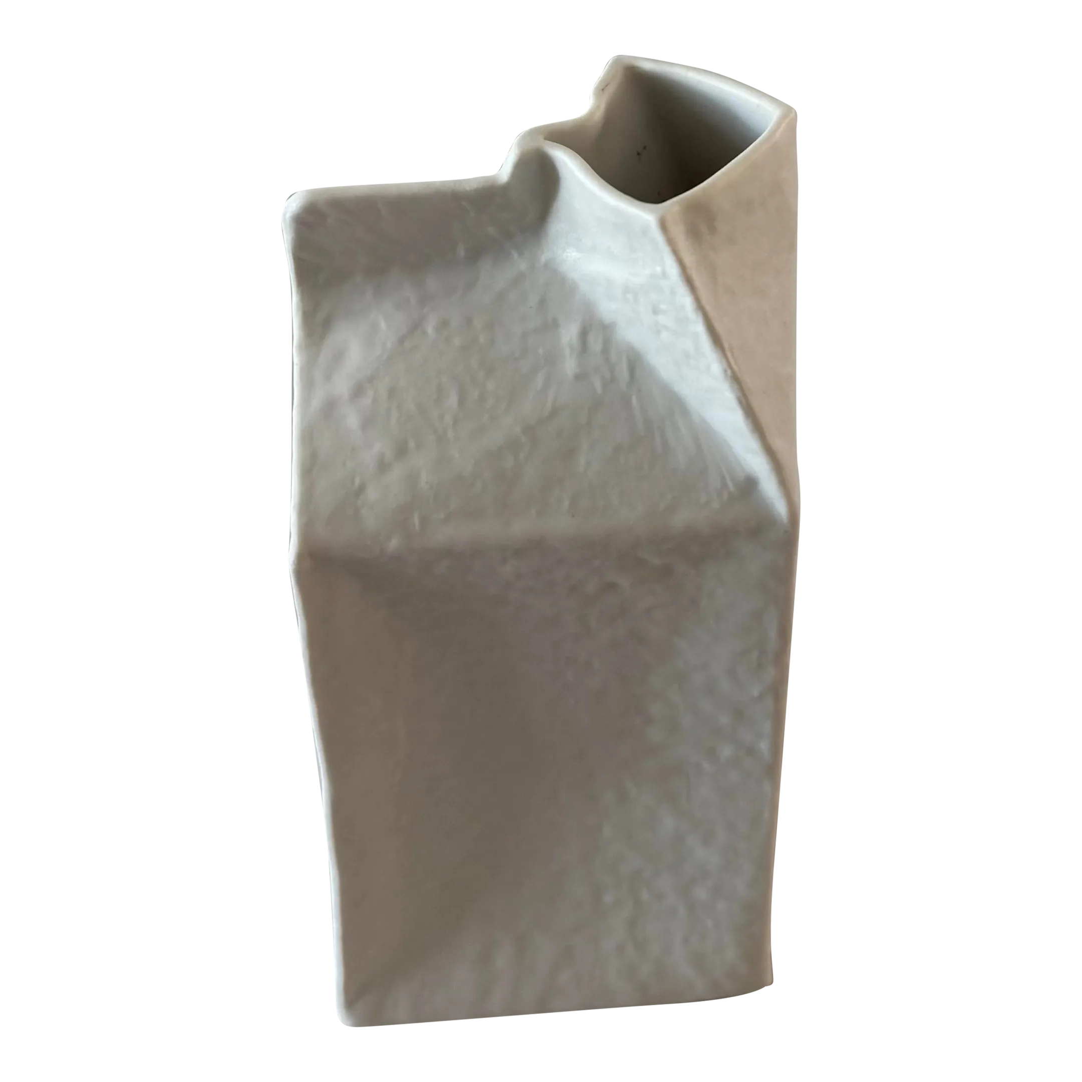 美品 Rosenthal studio-line milk carton Porcelain Milk Carton Vase by Frogen Yang for Rosenthal