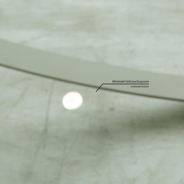 Glass 1150 Glass Coffee Table Silver from Rolf Benz For Sale - Image 7 of 15