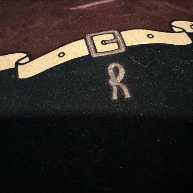 Vintage 1980s Roberta di Camerino Fabric Tote Bag - Iconic Trompe L'oeil Design This piece is a true testament to the...