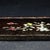 Brown Vintage Zitan Wood Tray With Mother-of-Pearl "Magpie on Plum" Inlay For Sale - Image 8 of 9