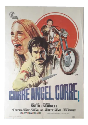 Run Angel, Run Spanish Movie Poster by Jano, 1960s