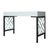 Chippendale Writing Desk - Light Blue For Sale In West Palm - Image 6 of 9