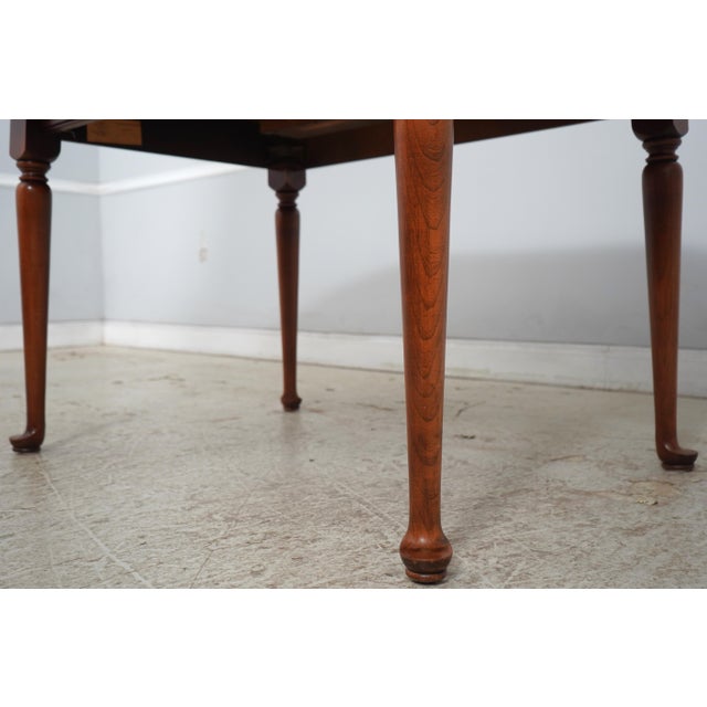Henkel Harris Henkel Harris Cherry Oval Dining Table For Sale - Image 4 of 18