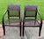 Carved Mahogany and Cane Dining Chairs - A Pair For Sale - Image 6 of 8