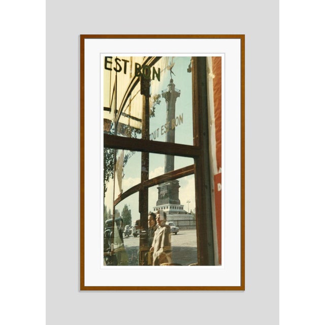 Modern La Colonne 1950s by Peter Cornelius Framed C-Print Photograph For Sale - Image 3 of 3