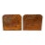 Pair of Arts and Crafts Copper Bookends Viking Ship Circa 1920 For Sale