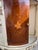 Vintage Italian-Style Marquetry Round Accent Table / Nightstand With Storage For Sale - Image 9 of 12