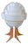 Lakane Strips Table Lamp in Frosted Acrylic by Brylle Jacobsen for Ikea, Finland, 2000s For Sale