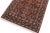 Turkish Antique Hereke Red Blue Wool & Silk Rug - 4'0''x6'0'' For Sale - Image 4 of 10