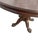 Mid 20th Century Vintage Oak Dining Table With Claw Feet and Leaf For Sale - Image 6 of 8