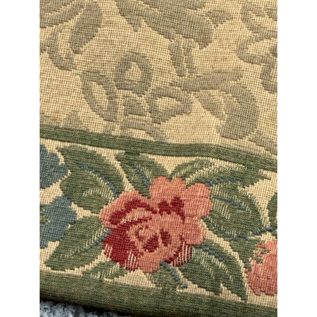 Vintage French Aubusson Style Jacquard Dance Tapestry, 1960s For Sale - Image 15 of 18